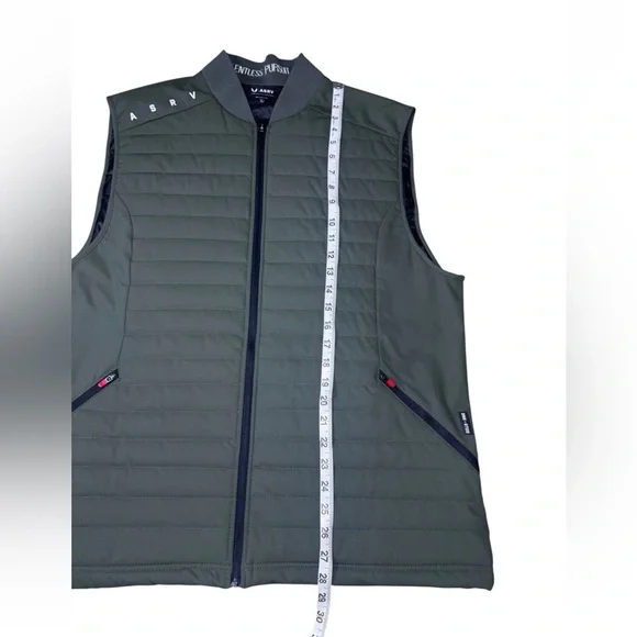 ASRV Men's Green Waterproof Insulated Reflective Vest DSG-0720 MSRP $198 Size L - Picture 8 of 8
